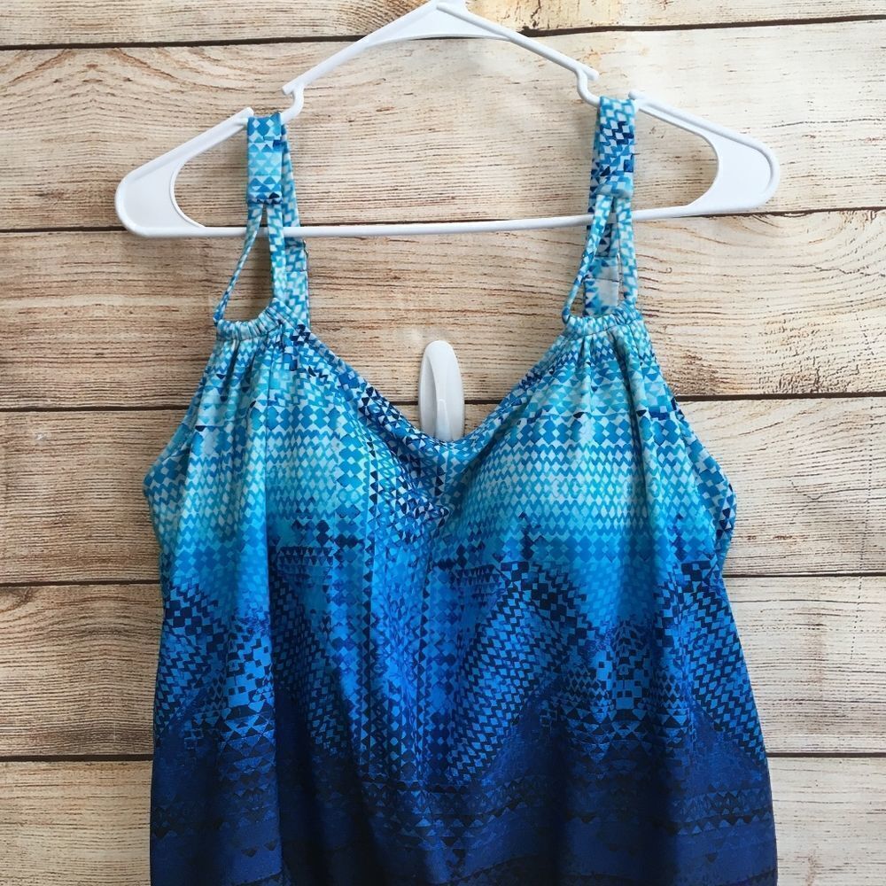 SWIMSUITS FOR ALL ONE PIECE SWIMSUIT IN BLUE‎ - Picture 4 of 4